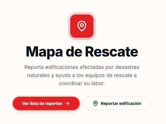 Mapa de Rescate